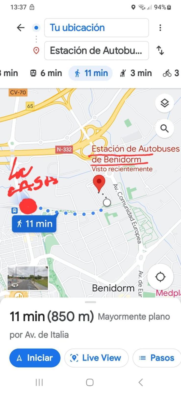 Apartamento Valeria Para 14 Personas 貝尼多姆 外观 照片